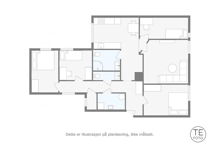 Large 4br In Quiet Nygaard * Bergen